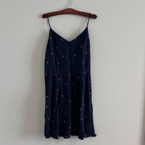 GAP Navy Slip Dress with Watermelons